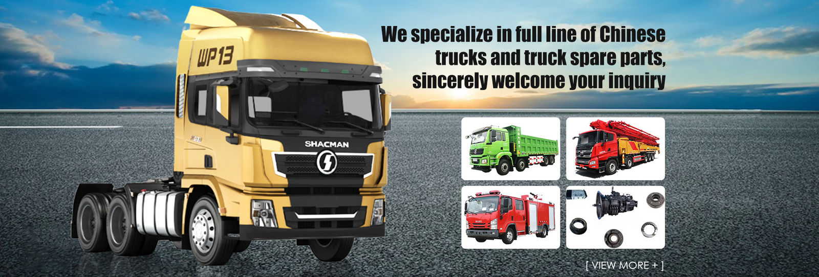 Shacmanのトラックの予備品