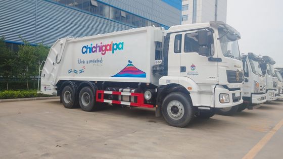 中国 シャックマン 20cbm コンパクター ゴミ箱 左 右駆動 ユーロ2