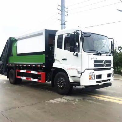 中国の東フェン 12m3 コンパクター ゴミトラック ゴミ粉砕機 4x2トラック