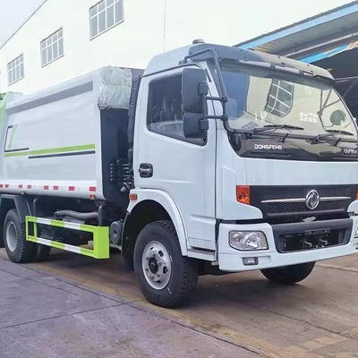 ドンフェン 8m3 ゴミコンパクター トラック ゴミ箱 収集 トラック 廃棄物