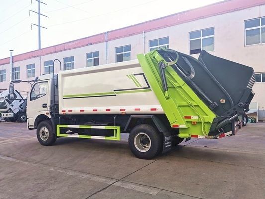 ドンフェン 8m3 ゴミコンパクター トラック ゴミ箱 収集 トラック 廃棄物