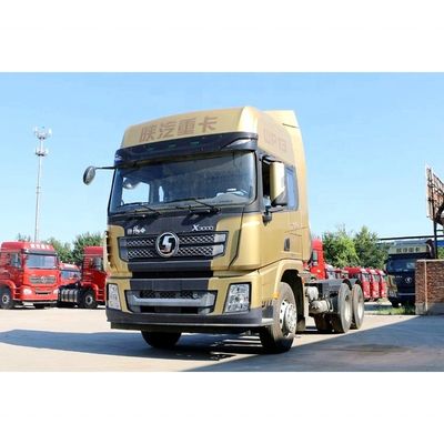 左方向 Shacman X3000 トラクター トラック 双列座席 重荷トラックヘッド