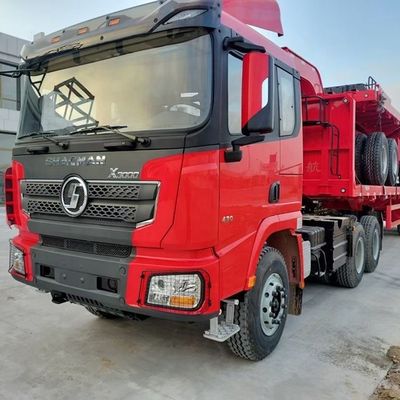 左方向 Shacman X3000 トラクター トラック 双列座席 重荷トラックヘッド