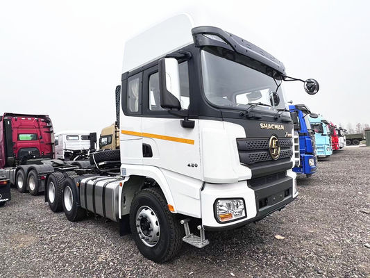左方向 Shacman X3000 トラクター トラック 双列座席 重荷トラックヘッド