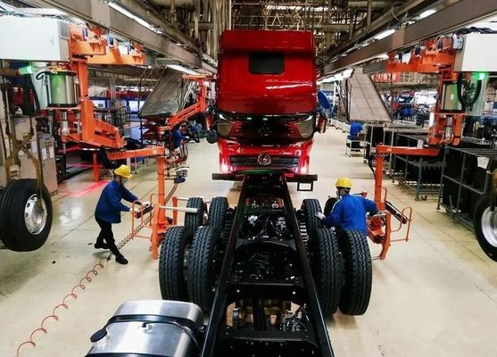 シャンシ・シャックマン 重荷 X3000 ダンプトラック オリジナル 10ホイールティパートラック