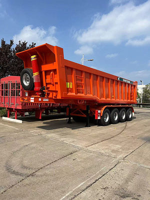 ウェイチャイエンジン 調整可能なコンテナとフラットベッド トラクター ダンプトラック 半トレーラー