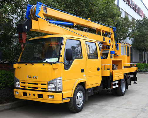 ISUZU シノトラック シャシー 空中作業トラック 12 折りたたみブーム 空中作業車両 工場価格