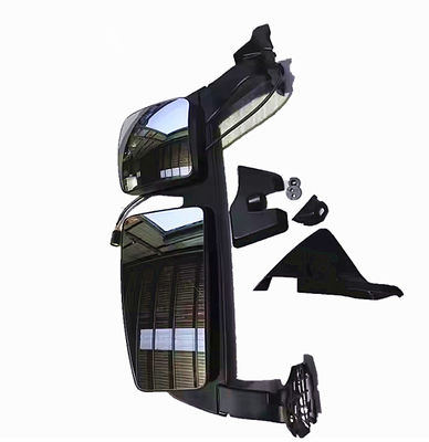 高耐久性 Shacman トラックパーツ DZ16251770008 オリジナル工場用X3000/X3000用の右左のリアビューミラー